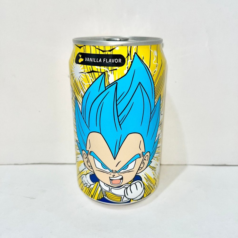 Dragon Ball Z Ocean Bomb Sealed Vegeta Blue Orange Flavor Collectible